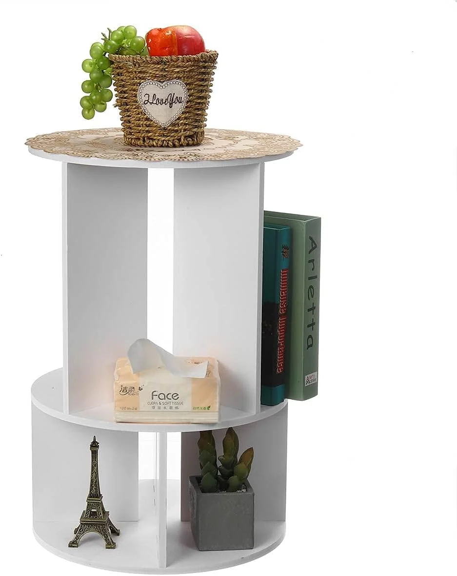 میز کنار تختی / میز پلاستیکی متمایز کنار تخت برای اتاق خواب چند منظوره / طاولة جانبیة