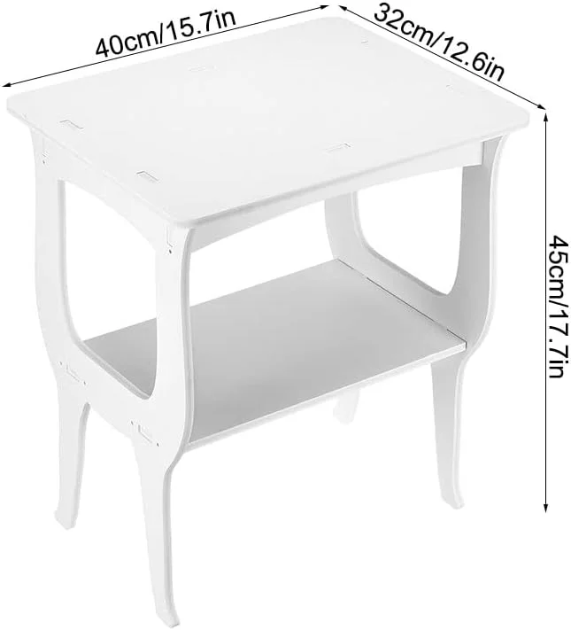 میز پاتختی / میز پلاستیکی متمایز کنار تخت برای اتاق خواب چند منظوره / طاولة جانبیة میز پاتختی / میز پلاستیکی متمایز کنار تخت برای اتاق خواب چند منظوره / طاولة جانبیة