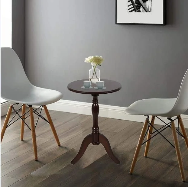 میز عسلی گرد طرح عتیقه، مناسب کنار تخت، استند قهوه، ارگانایزر و وسیله دکوری منزل برای اتاق نشیمن و اتاق خواب ( ) میز عسلی گرد طرح عتیقه، مناسب کنار تخت، استند قهوه، ارگانایزر و وسیله دکوری منزل برای اتاق نشیمن و اتاق خواب ( )