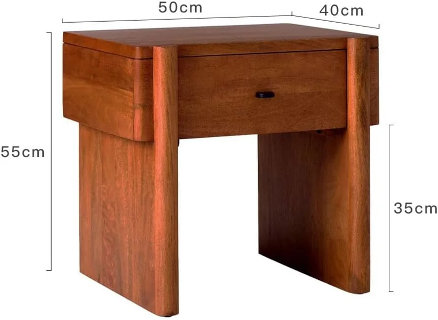 میز عسلی ساده با طراحی قدیمی، دارای کمد کوتاه و میز کنار تختی مناسب اتاق نشیمن و اتاق خواب، میز کنار تخت با کشو میز عسلی ساده با طراحی قدیمی، دارای کمد کوتاه و میز کنار تختی مناسب اتاق نشیمن و اتاق خواب، میز کنار تخت با کشو