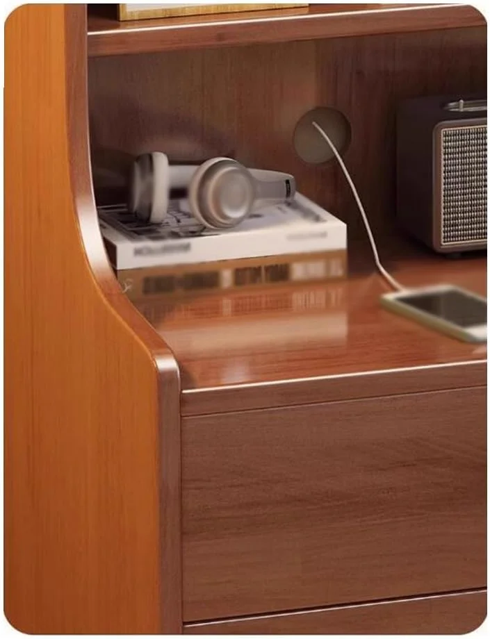 کمد کنار تختی چوبی، قفسه کتاب، مناسب اتاق خواب، دارای فضای ذخیره سازی در کنار تخت، میز کوچک باریک دارای کشو کمد کنار تختی چوبی، قفسه کتاب، مناسب اتاق خواب، دارای فضای ذخیره سازی در کنار تخت، میز کوچک باریک دارای کشو