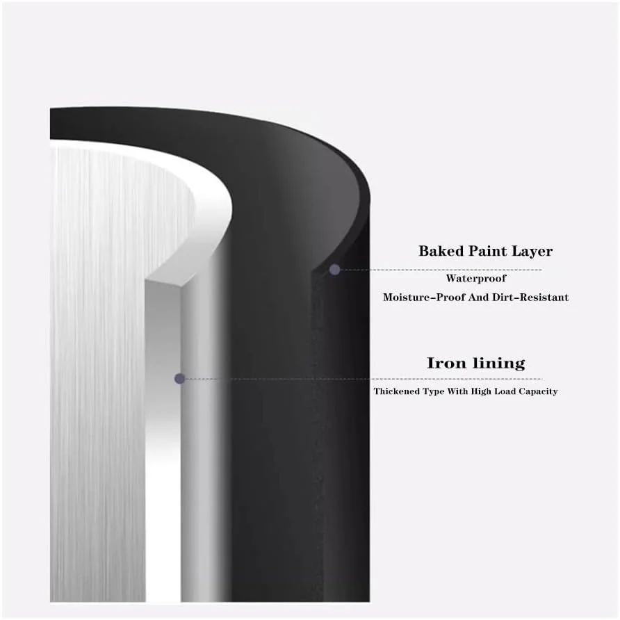 میز کنار تختی ساده و مدرن کوچک فلزی با کشو و قفسه چند منظوره شیشه ای