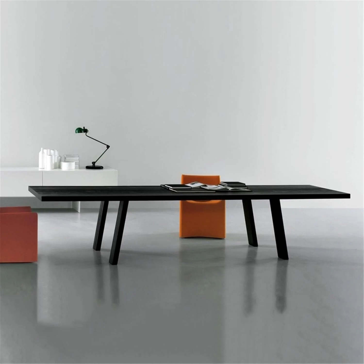 میز کامپیوتر چوبی با طراحی ساده، میز غذاخوری خانگی مشکی، میز جلسات اداری مستطیلی مدرن (S) میز کامپیوتر چوبی با طراحی ساده، میز غذاخوری خانگی مشکی، میز جلسات اداری مستطیلی مدرن (S)