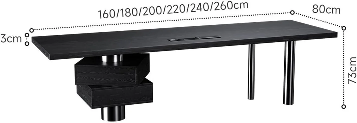 میز کامپیوتر، میز کار مدرن با کشو، میز تحریر بزرگ مشکی مات، ایستگاه کاری کامپیوتر با پورت شارژ میز کامپیوتر، میز کار مدرن با کشو، میز تحریر بزرگ مشکی مات، ایستگاه کاری کامپیوتر با پورت شارژ