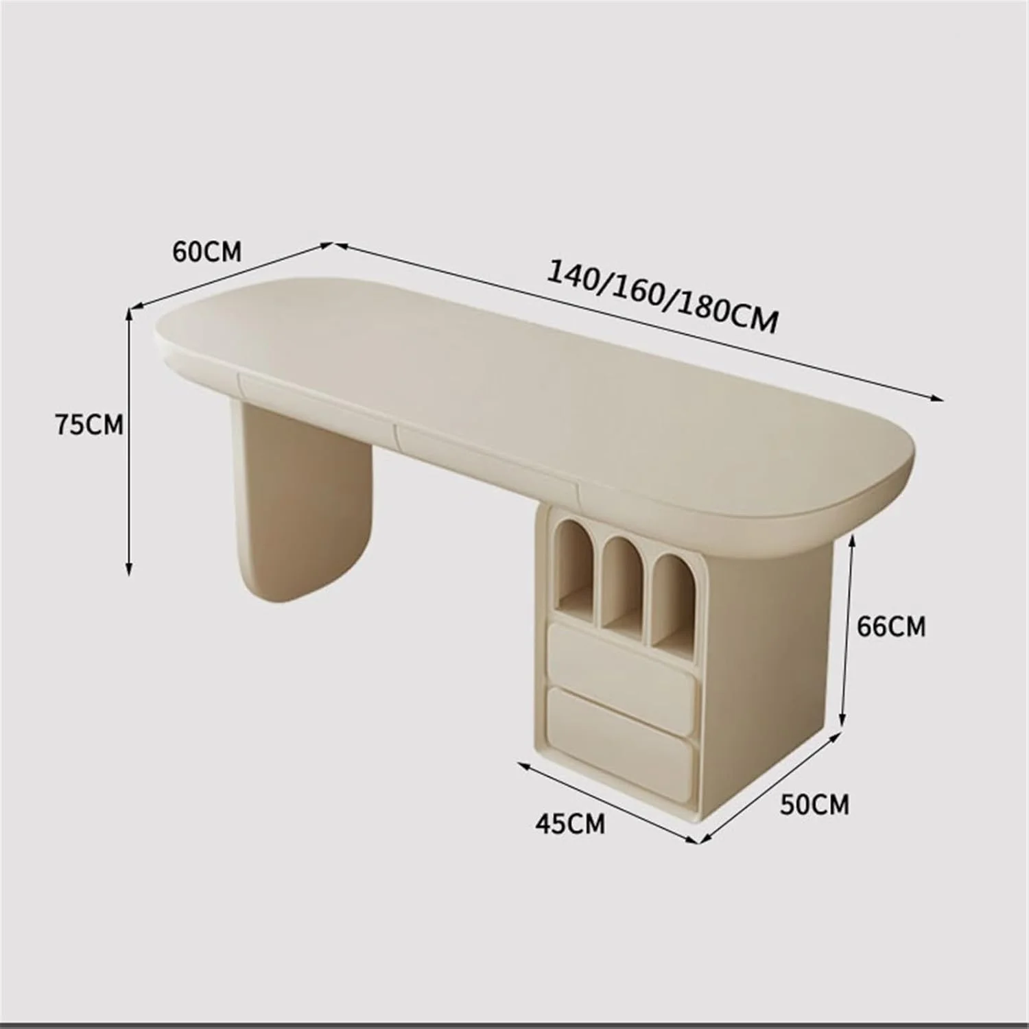 میز کامپیوتر، میز مطالعه چوبی مدرن، میز لپ تاپ سفید با دو کشو و یک کابینت ذخیره سازی برای دفتر کار خانگی (L) میز کامپیوتر، میز مطالعه چوبی مدرن، میز لپ تاپ سفید با دو کشو و یک کابینت ذخیره سازی برای دفتر کار خانگی (L)