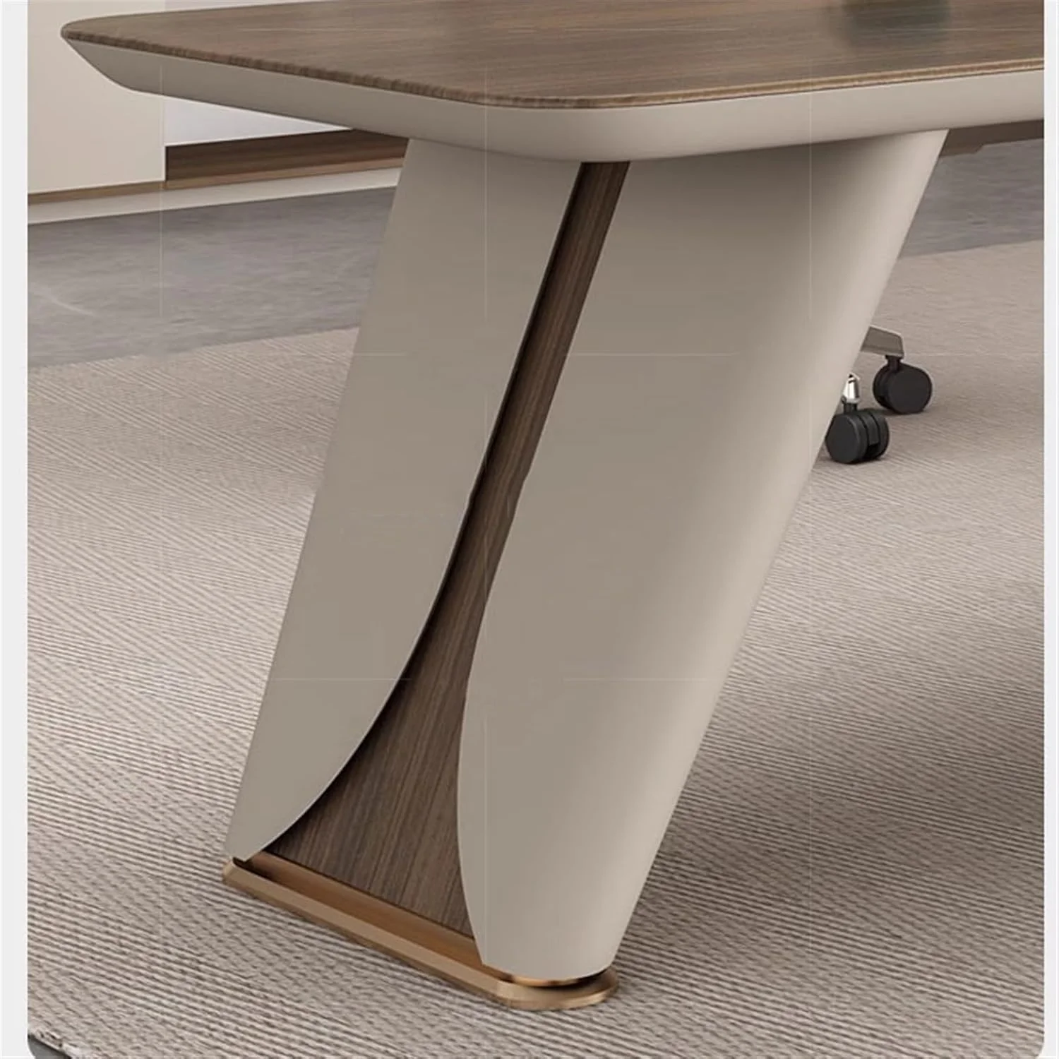 میز کامپیوتر، میز طراحی شده برای رئیس دفتر، سرپرست مدیر، مبلمان اداری ساده و مدرن، میز بزرگ (240 * 180 * 76 سانتی متر) میز کامپیوتر، میز طراحی شده برای رئیس دفتر، سرپرست مدیر، مبلمان اداری ساده و مدرن، میز بزرگ (240 * 180 * 76 سانتی متر)