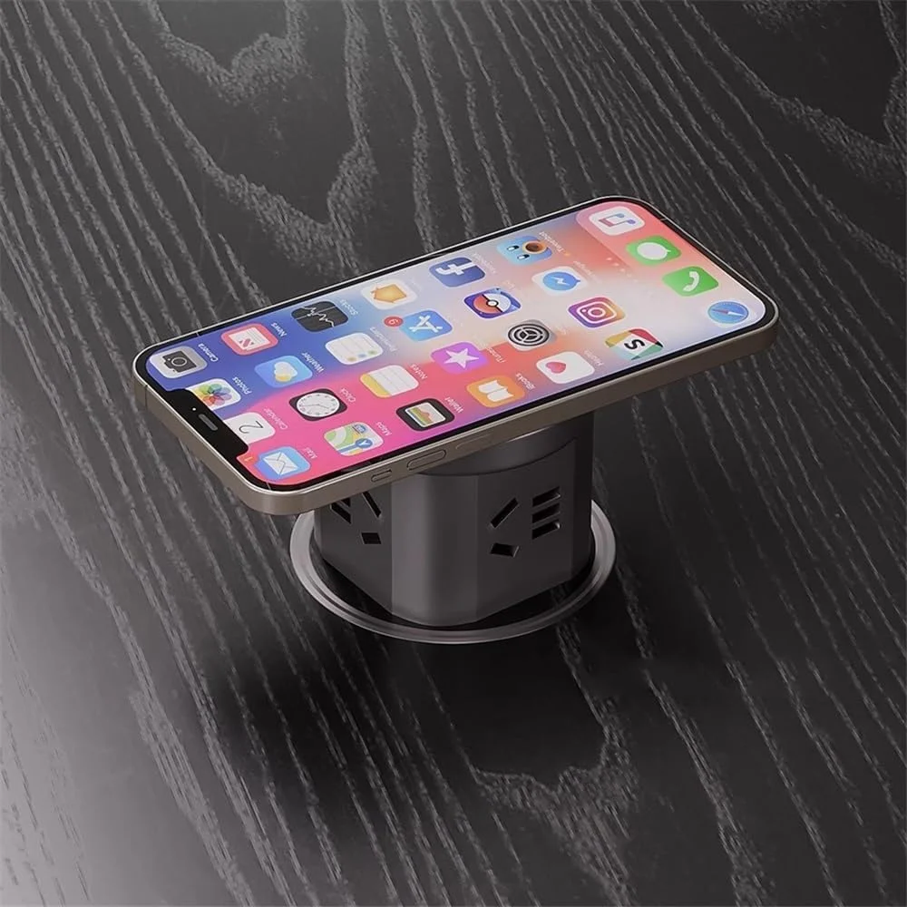 میز کامپیوتر، میز مطالعه چوبی محکم برای لپ تاپ، میز تحریر مشکی مدرن با پریز بالابر برای دفتر کار خانگی (M) میز کامپیوتر، میز مطالعه چوبی محکم برای لپ تاپ، میز تحریر مشکی مدرن با پریز بالابر برای دفتر کار خانگی (M)