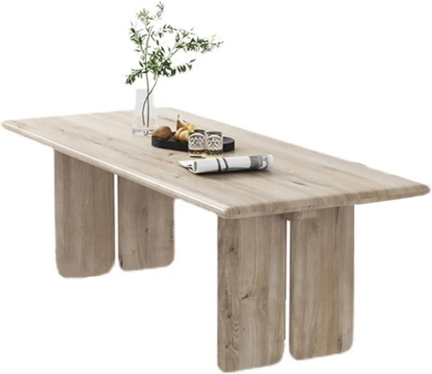 میز کامپیوتر، میز کار مستطیلی مدرن و ساده، میز غذاخوری چوبی محکم به سبک اسکاندیناوی، میز جلسات بلند (S) میز کامپیوتر، میز کار مستطیلی مدرن و ساده، میز غذاخوری چوبی محکم به سبک اسکاندیناوی، میز جلسات بلند (S)