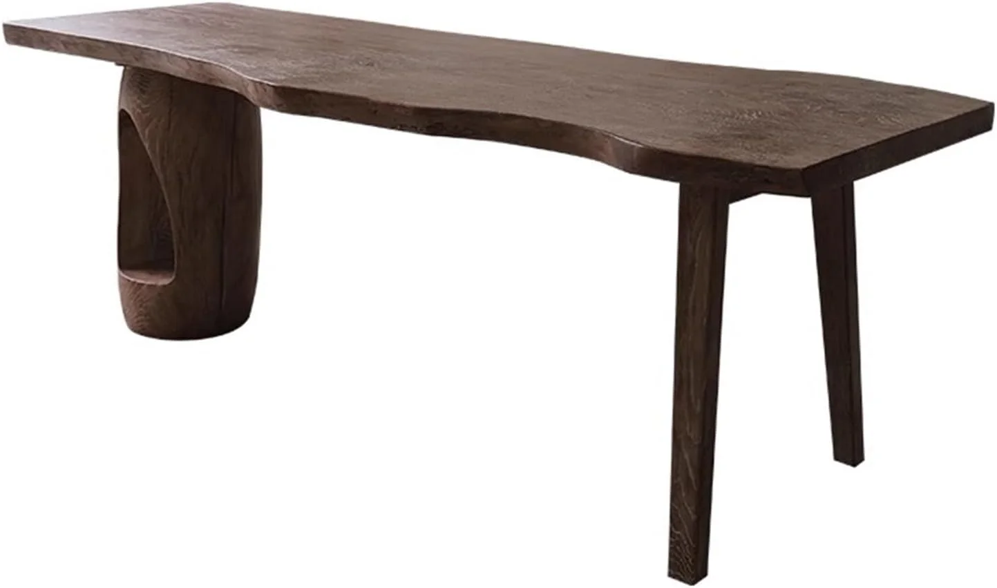 میز کامپیوتر، میز کار مستطیلی از چوب درخت زبان گنجشک، میز ناهارخوری پهن از چوب سخت تیره، میز کنفرانس (XL) میز کامپیوتر، میز کار مستطیلی از چوب درخت زبان گنجشک، میز ناهارخوری پهن از چوب سخت تیره، میز کنفرانس (XL)