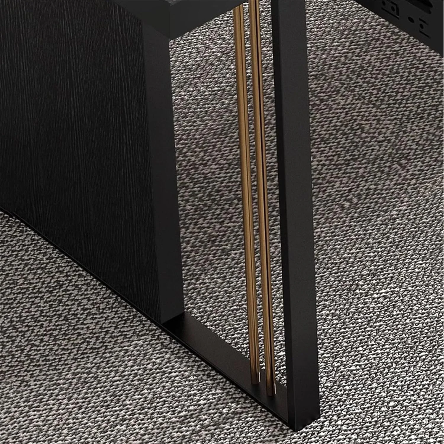 میز کامپیوتر، میز کار مدرن با کشو، میز تحریر با روکش چوب بلوط مشکی، مناسب برای دفتر کار خانگی میز کامپیوتر، میز کار مدرن با کشو، میز تحریر با روکش چوب بلوط مشکی، مناسب برای دفتر کار خانگی