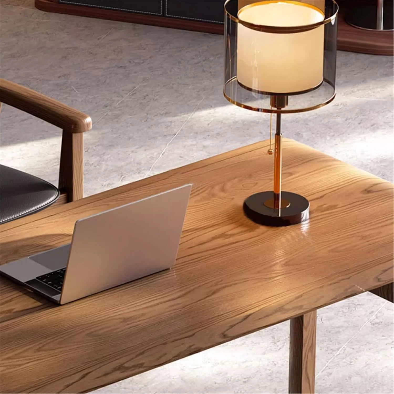 میز کامپیوتر، میز خانگی با پورت های ذخیره سازی و شارژ، ایستگاه کاری مدرن برای نوشتن، رنگ گردویی (مشکی، L) میز کامپیوتر، میز خانگی با پورت های ذخیره سازی و شارژ، ایستگاه کاری مدرن برای نوشتن، رنگ گردویی (مشکی، L)