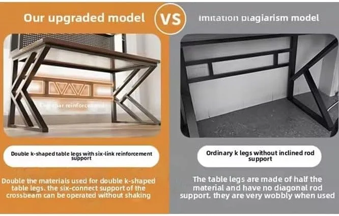 میز کامپیوتر با قفسه برای بهره وری سازمان یافته، قاب مشکی با صفحه سوراخ دار، ارتفاع معمولی 170 سانتی متر، عرض 60 سانتی متر، طول 120 سانتی متر میز کامپیوتر با قفسه برای بهره وری سازمان یافته، قاب مشکی با صفحه سوراخ دار، ارتفاع معمولی 170 سانتی متر، عرض 60 سانتی متر، طول 120 سانتی متر