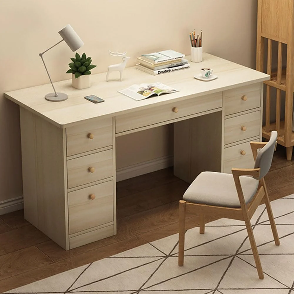 میز مطالعه کودک، میز کامپیوتر با کشو، میز خانگی، میز کار اداری، میز تحریر دانش آموزی، میز لپ تاپ و کامپیوتر گوشه اتاق خواب (120 x 45 x 71.5 سانتی متر)