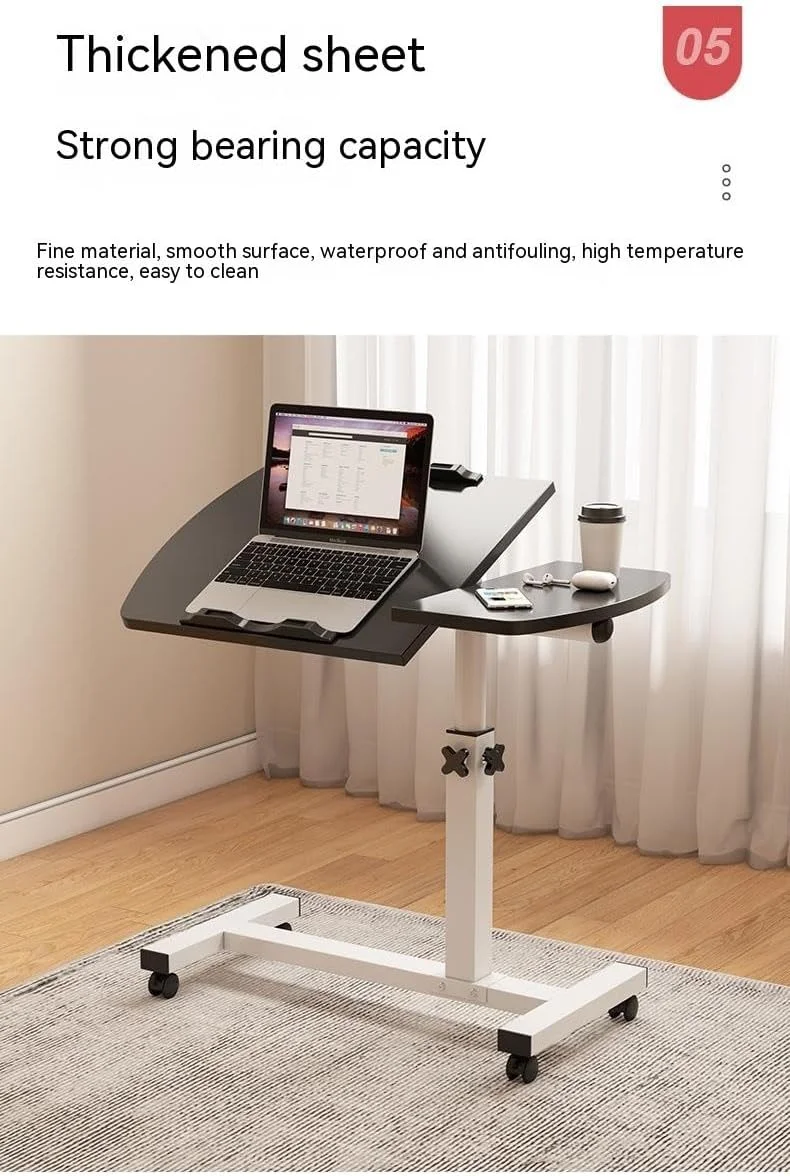 میز لپتاپ ساده COOLBABY با قابلیت حرکت و تنظیم ارتفاع، دارای جای کارت و جا لیوانی - مشکی میز لپتاپ ساده COOLBABY با قابلیت حرکت و تنظیم ارتفاع، دارای جای کارت و جا لیوانی - مشکی