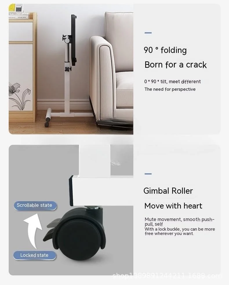 میز لپتاپ ساده COOLBABY با قابلیت حرکت و تنظیم ارتفاع، دارای جای کارت و جا لیوانی - مشکی میز لپتاپ ساده COOLBABY با قابلیت حرکت و تنظیم ارتفاع، دارای جای کارت و جا لیوانی - مشکی