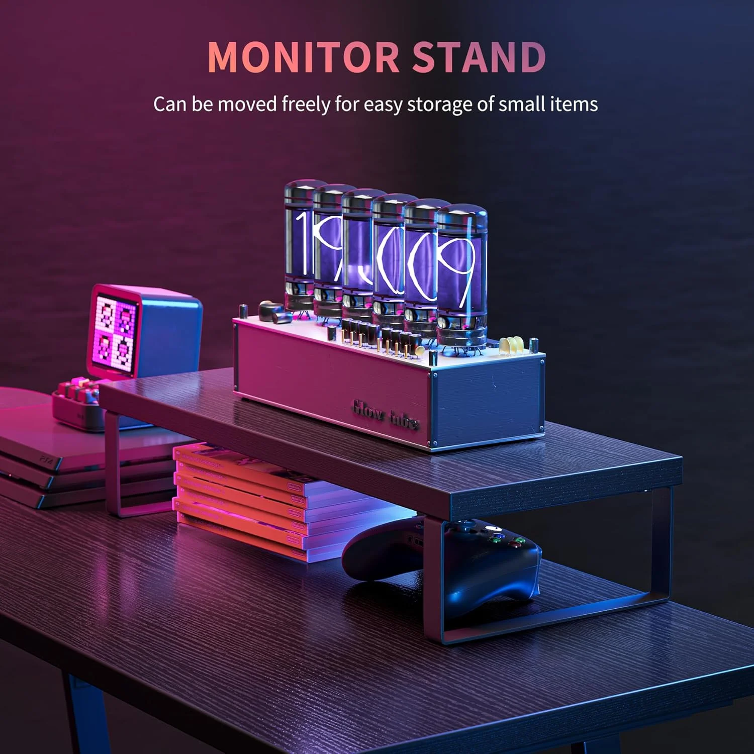 میز گیمینگ ال شکل CubiCubi، میز کامپیوتر 47 اینچی با پایه مانیتور، میز گوشه ای برای دفتر کار خانگی، میز کار محکم، مشکی میز گیمینگ ال شکل CubiCubi، میز کامپیوتر 47 اینچی با پایه مانیتور، میز گوشه ای برای دفتر کار خانگی، میز کار محکم، مشکی