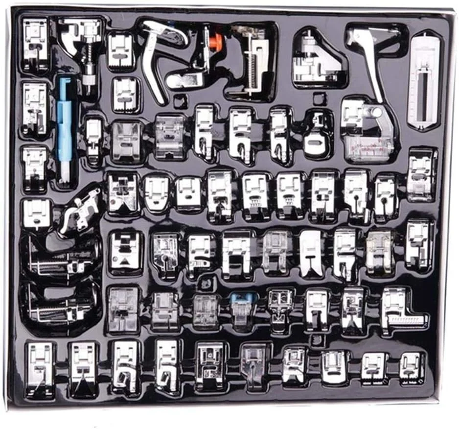 ست پایه چرخ خیاطی ۶۲ عددی مدل Multifunctional