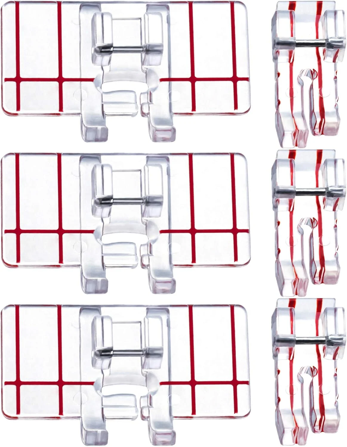 پایه سردوز چرخ خیاطی PAGOW، 6 عددی، 1/4 اینچ، مناسب برای چرخ خیاطی های پایه کوتاه (2 مدل) پایه سردوز چرخ خیاطی PAGOW، 6 عددی، 1/4 اینچ، مناسب برای چرخ خیاطی های پایه کوتاه (2 مدل)