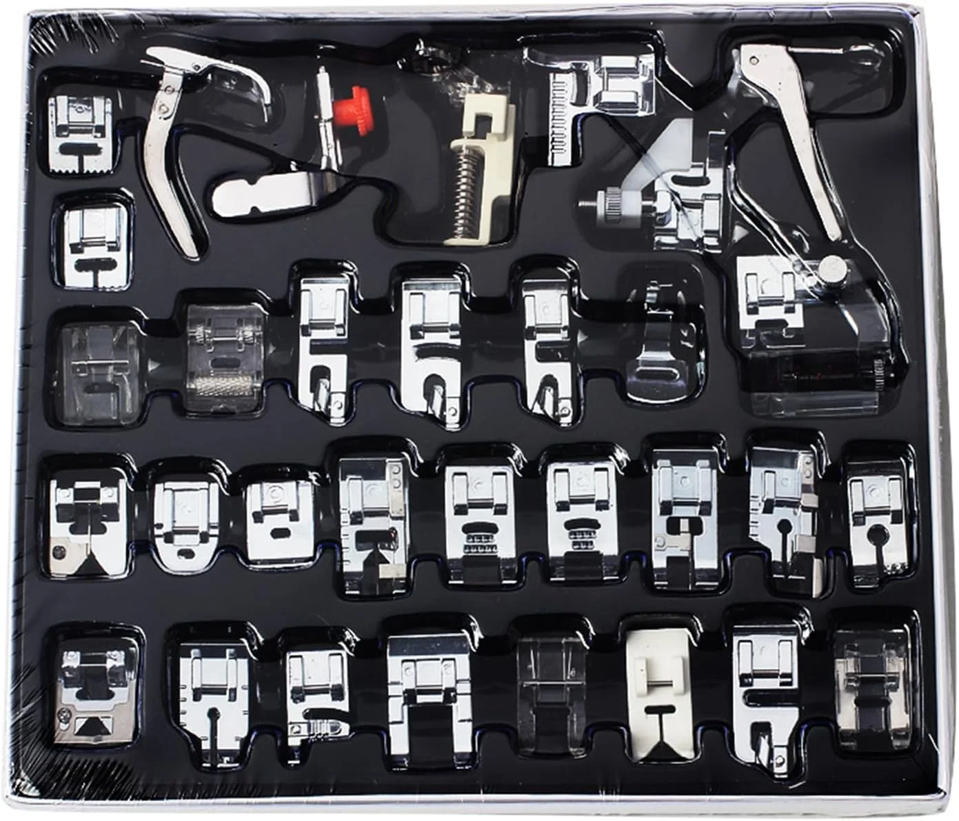 پایه فشاری چرخ خیاطی | پایه دوخت 32X - اتصال حرفه ای چند منظوره و دقیق برای چرخ های پایه کوتاه پایه فشاری چرخ خیاطی | پایه دوخت 32X - اتصال حرفه ای چند منظوره و دقیق برای چرخ های پایه کوتاه