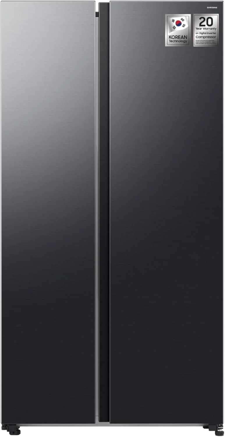 یخچال ساید بای ساید سامسونگ با ظرفیت خالص 655 لیتر، مجهز به هوش مصنوعی، حالت ذخیره انرژی هوش مصنوعی، مشکی، مدل RS70F65Q1FAE یخچال ساید بای ساید سامسونگ با ظرفیت خالص 655 لیتر، مجهز به هوش مصنوعی، حالت ذخیره انرژی هوش مصنوعی، مشکی، مدل RS70F65Q1FAE
