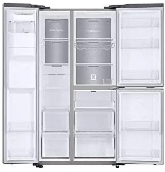 یخچال ساید بای ساید سامسونگ با سیستم خنک کننده All-around Cooling، 602 لیتر RS65R5691SL، استیل ضد زنگ یخچال ساید بای ساید سامسونگ با سیستم خنک کننده All-around Cooling، 602 لیتر RS65R5691SL، استیل ضد زنگ