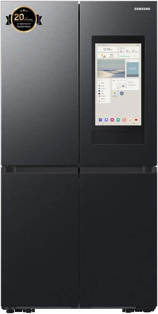 یخچال فریزر T شکل سامسونگ مدل RF71DG9H0EB1AE با ظرفیت ناخالص 809 لیتر و ظرفیت خالص 702 لیتر به همراه Family Hub 21.5 اینچی (نسخه امارات) یخچال فریزر T شکل سامسونگ مدل RF71DG9H0EB1AE با ظرفیت ناخالص 809 لیتر و ظرفیت خالص 702 لیتر به همراه Family Hub 21.5 اینچی (نسخه امارات)