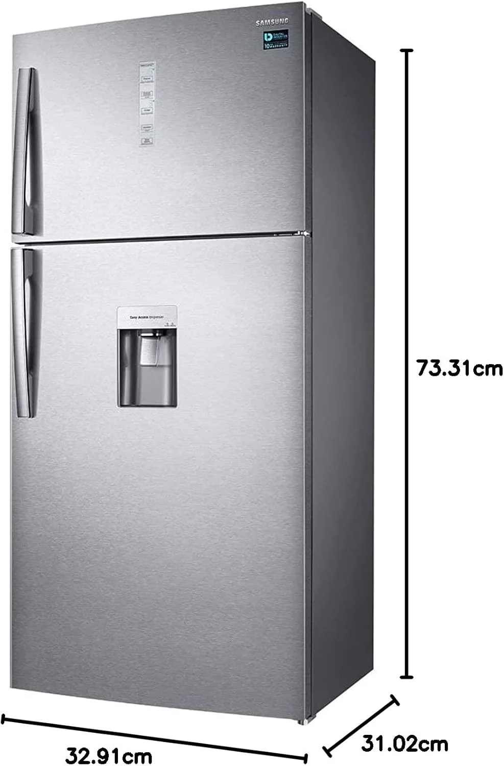 یخچال فریزر بالا سامسونگ 850 لیتری، مدل RT62K7158SL/AE، نقره ای، Twin Cooling Plus، کمپرسور اینورتر دیجیتال (نسخه امارات) یخچال فریزر بالا سامسونگ 850 لیتری، مدل RT62K7158SL/AE، نقره ای، Twin Cooling Plus، کمپرسور اینورتر دیجیتال (نسخه امارات)