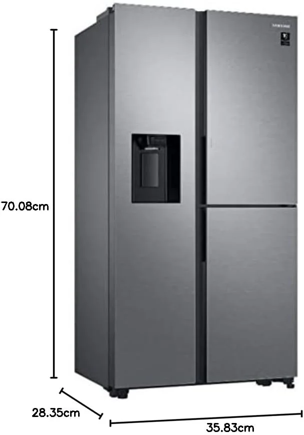 یخچال فریزر ساید بای ساید سامسونگ مدل RH65A5401M9 یخچال فریزر ساید بای ساید سامسونگ مدل RH65A5401M9