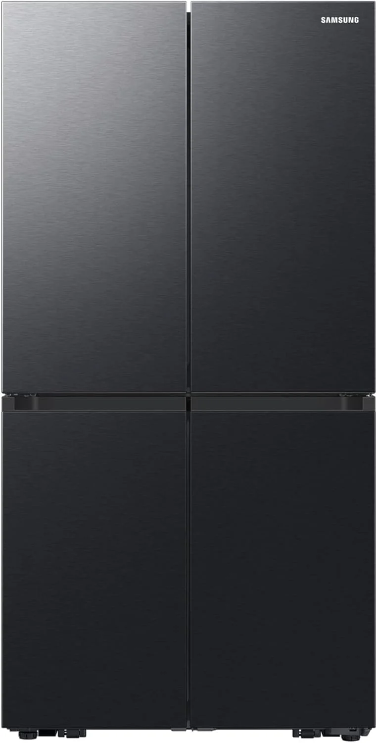 یخچال ساید بای ساید سامسونگ 650 لیتری با طراحی درب فرانسوی و Beverage Center™ + مایکروویو گریل و کانوکشن 28 لیتری سامسونگ با پخت سالم [بسته]