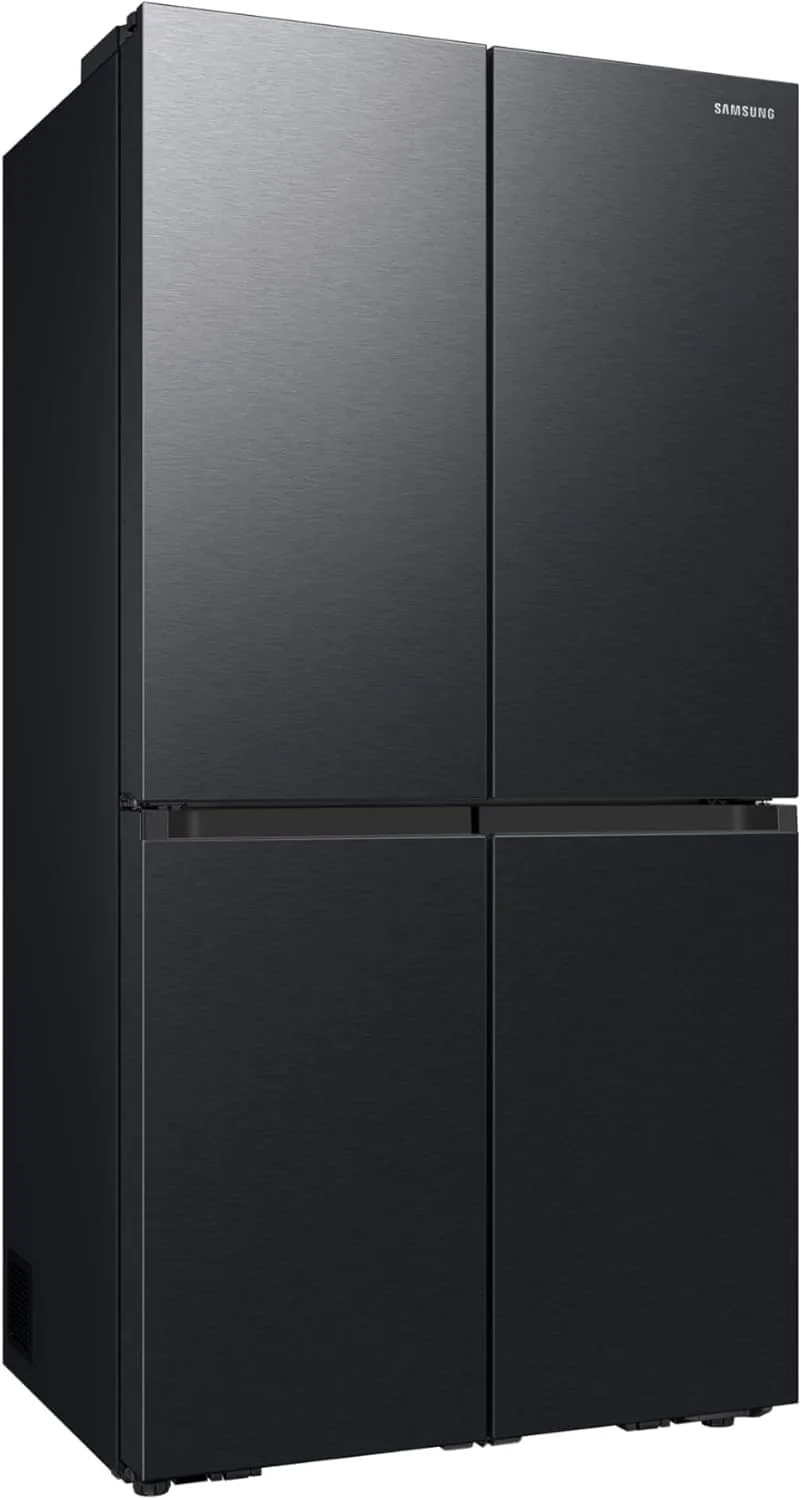 یخچال ساید بای ساید سامسونگ 650 لیتری با طراحی درب فرانسوی و Beverage Center™ + مایکروویو گریل و کانوکشن 28 لیتری سامسونگ با پخت سالم [بسته]