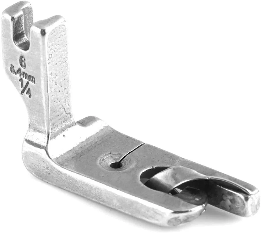 پایه لب تو (High Shank) + پایه دوخت لب تو، مناسب برای چرخ خیاطی های صنعتی تخت یک سوزنه (6.4 میلی متر)