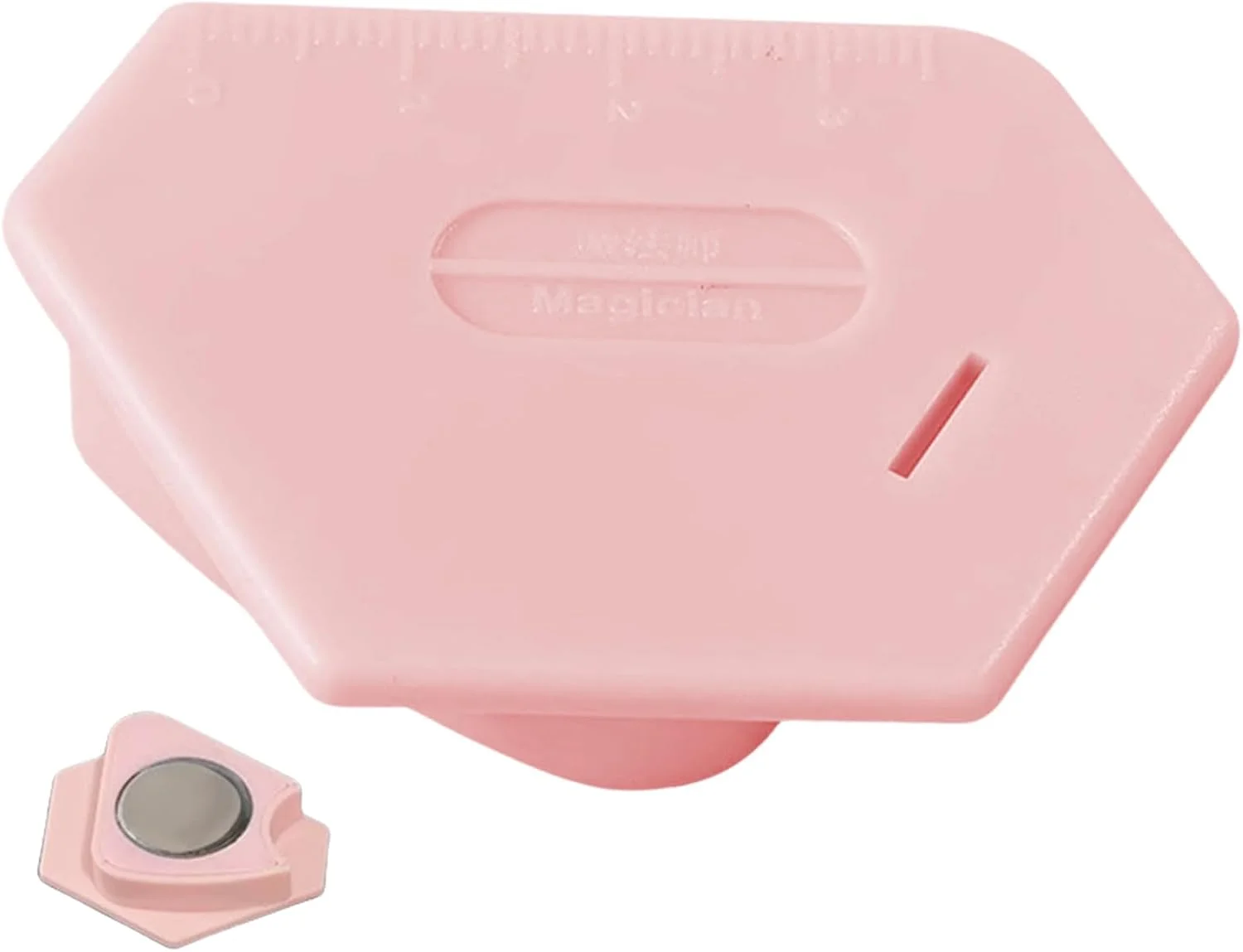 راهنمای مغناطیسی خیاطی - آهنرباهای راهنمای چرخ خیاطی با گیره ضد لغزش، لوازم اندازه گیری خط درز مغناطیسی برای چرخ های پایه متحرک