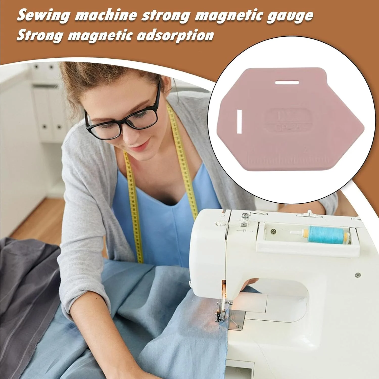 راهنمای دوخت - ابزار راهنمای لبه دوزی چند منظوره با مقیاس - خط کش درز مناسب، لوازم جانبی گلدوزی برای خانواده ها، دوستان