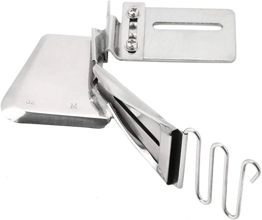 قیطان دوز چرخ خیاطی، پوشه درز مسطح تاشو دوبل، اتصال صحافی چرخ خیاطی صنعتی