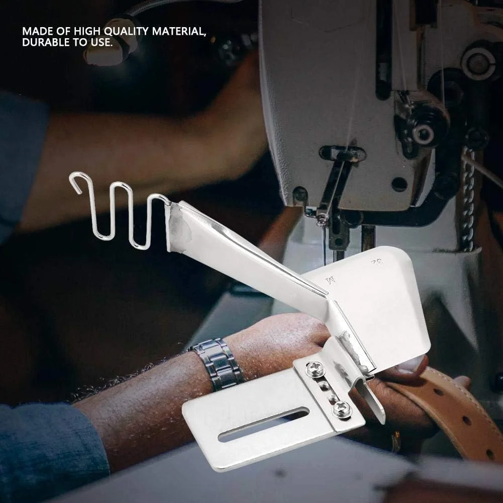 قیطان دوز چرخ خیاطی، پوشه درز مسطح تاشو دوبل، اتصال صحافی چرخ خیاطی صنعتی