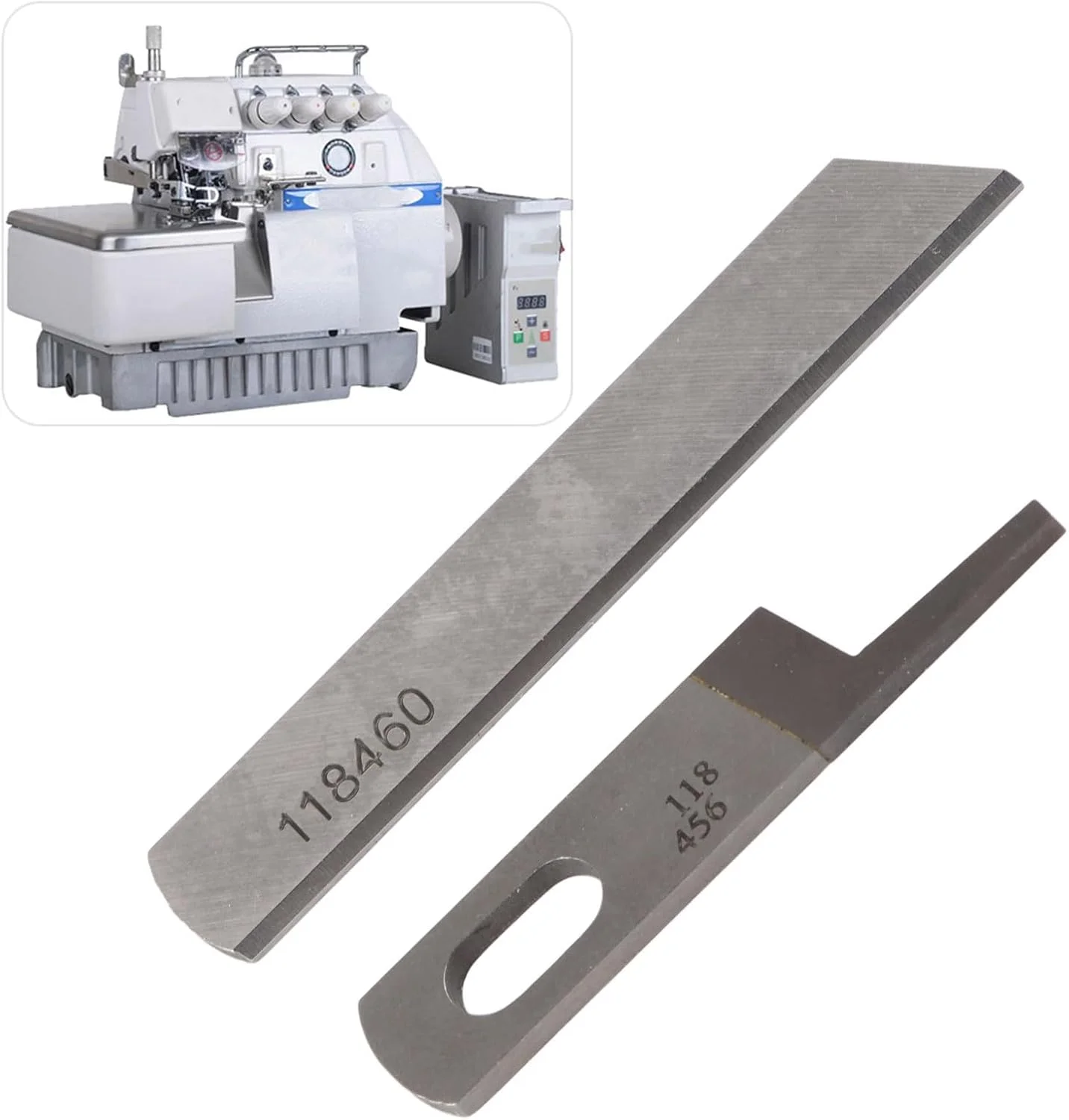 ست تیغه چرخ خیاطی، مجموعه چاقوی بالا و پایین برای سردوز صنعتی