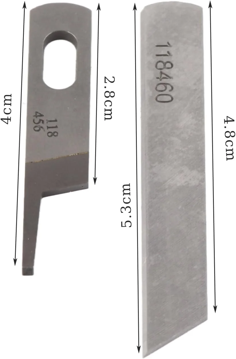 ست تیغه چرخ خیاطی، مجموعه چاقوی بالا و پایین برای سردوز صنعتی