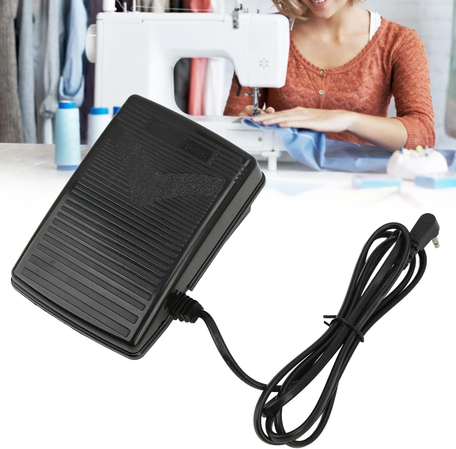 پدال کنترل پای دستگاه خیاطی برای Singer SC220 6160 5400 XL-400، پلاستیکی، نصب آسان