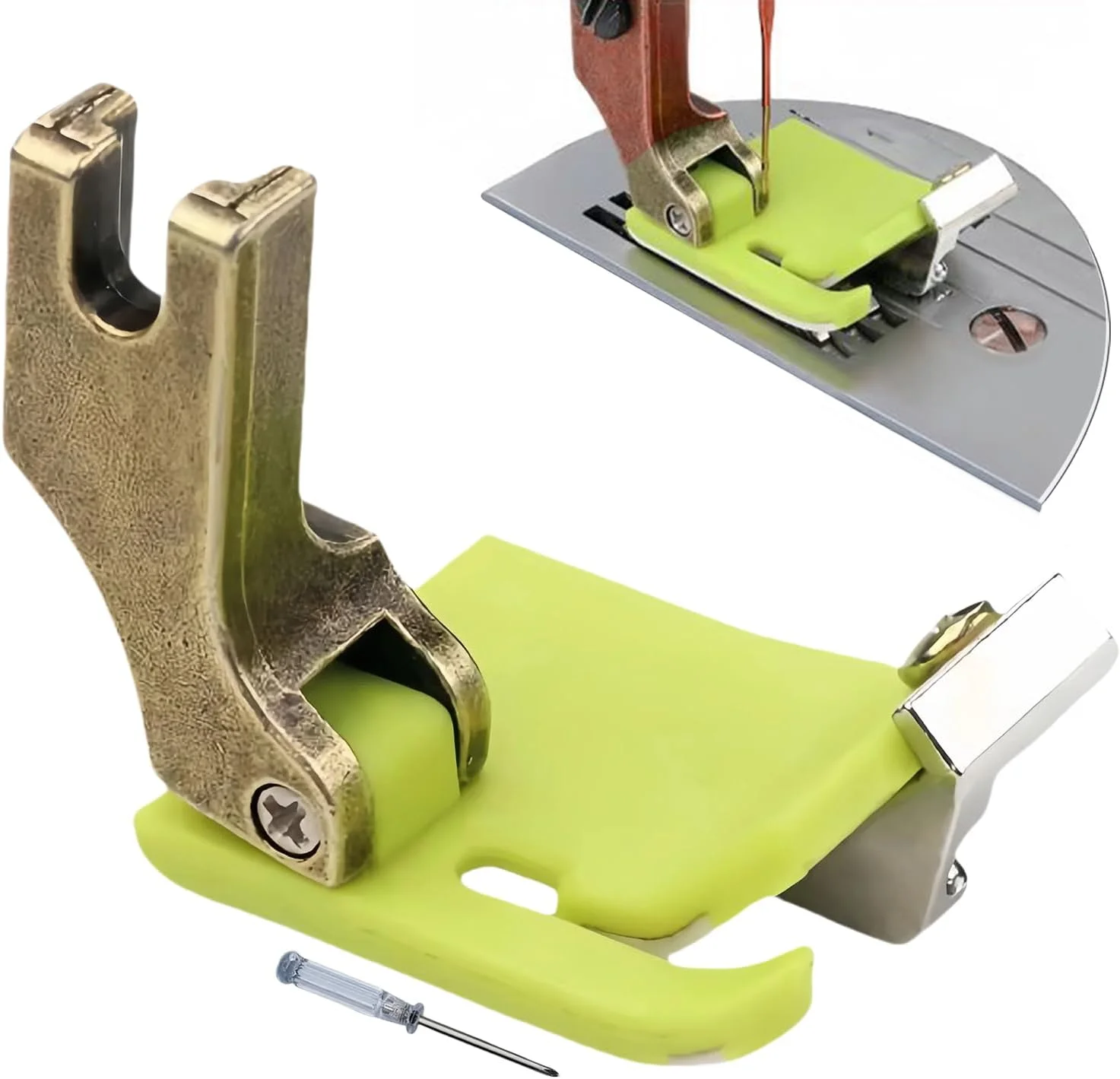 پایه چرخ خیاطی - پایه های فشارنده لبه قابل تنظیم - لوازم جانبی چرخ خیاطی حرفه ای چند منظوره برای خیاط های مبتدی و خانگی