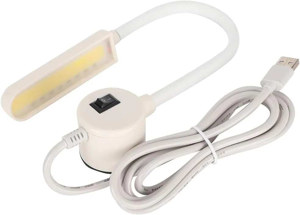 چراغ خیاطی، چراغ کار گردن غازی با راندمان بالا برای میز کار، تراشکاری، ماشین خیاطی