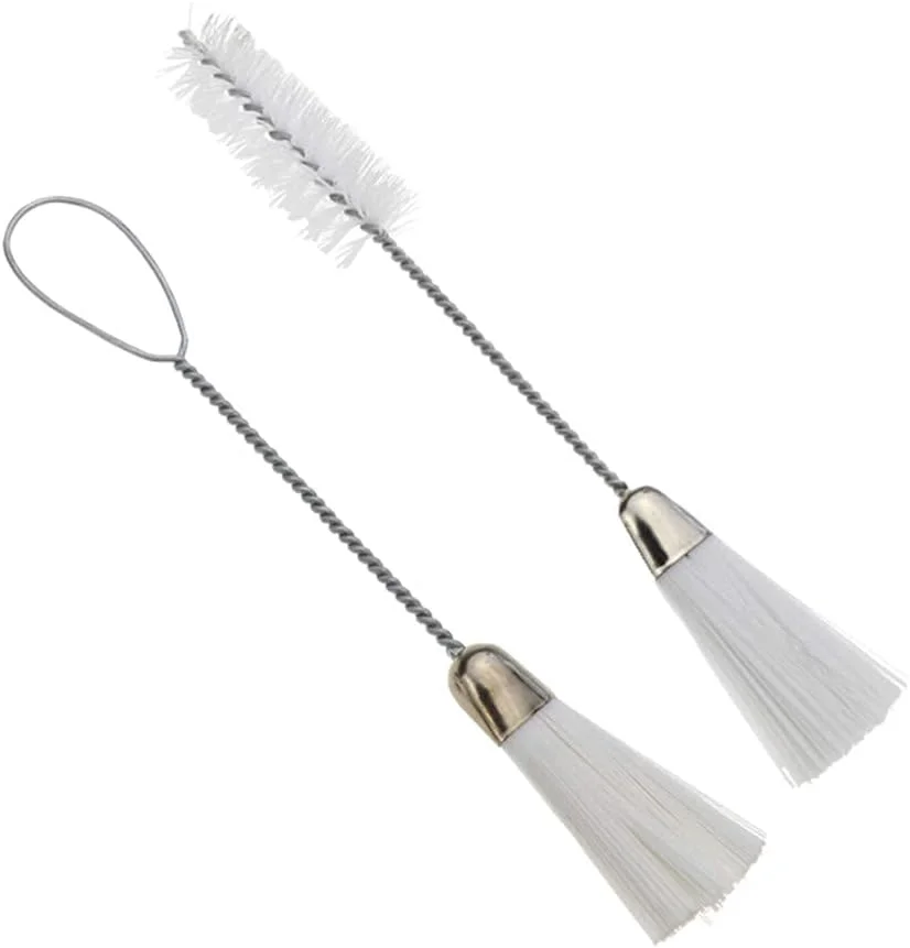 برس چرخ خیاطی، 2 عدد برس تمیز کننده دو سر چند منظوره برای تمیز کردن چرخ خیاطی و کامپیوتر