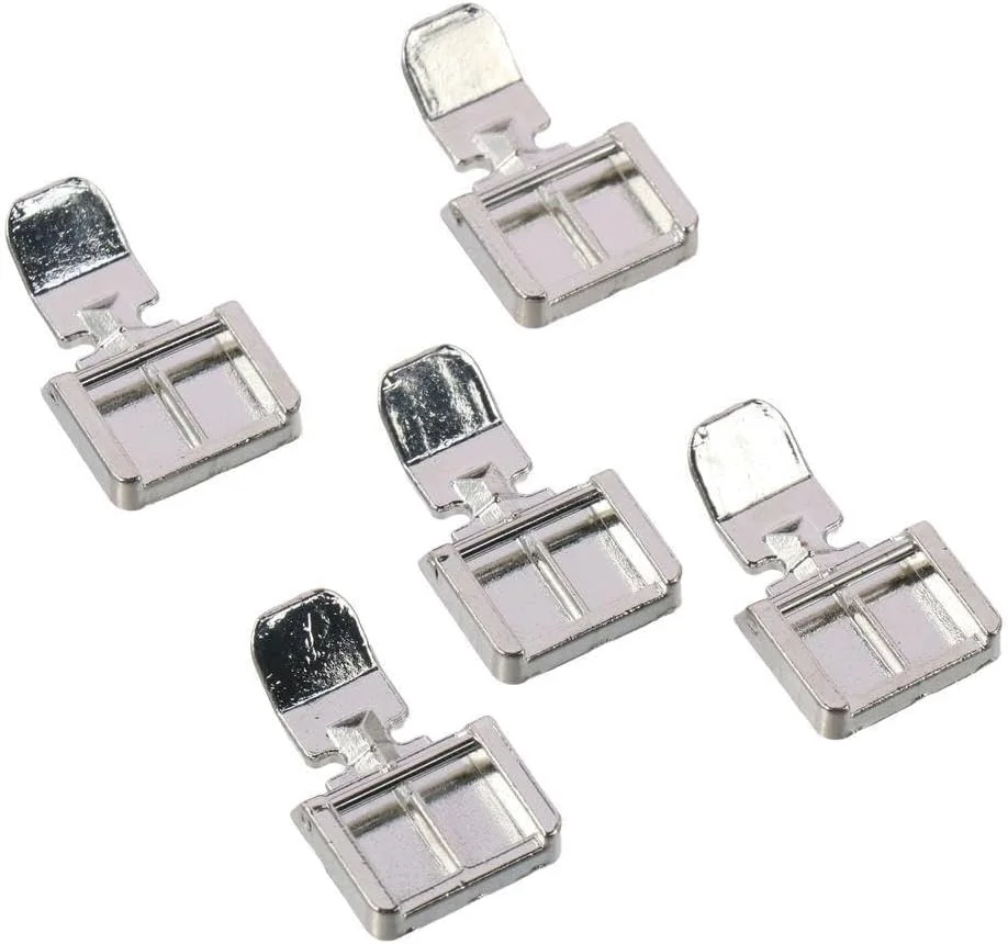 5 عدد پایه چرخ خیاطی، پایه زیپ پهن برای اکثر چرخ خیاطی ها