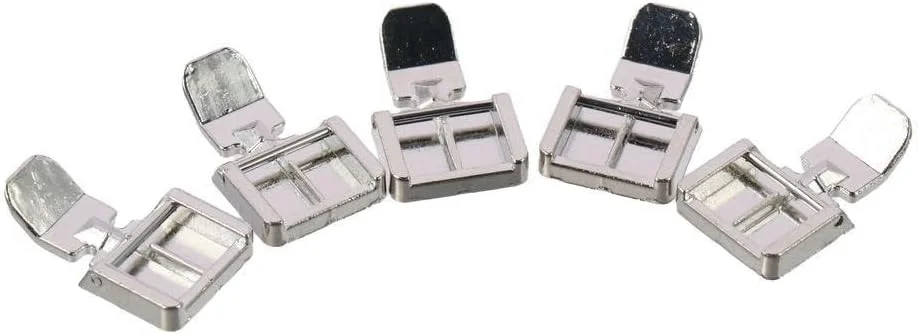 5 عدد پایه چرخ خیاطی، پایه زیپ پهن برای اکثر چرخ خیاطی ها