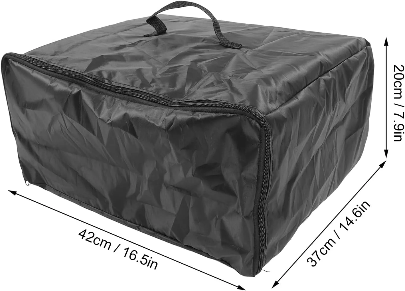 روکش محافظ چرخ خیاطی، روکش چرخ خیاطی پارچه آکسفورد، روکش ضد گرد و غبار چرخ خیاطی با طراحی مدرن، کیف نگهداری روکش چرخ خیاطی، کیف دستی