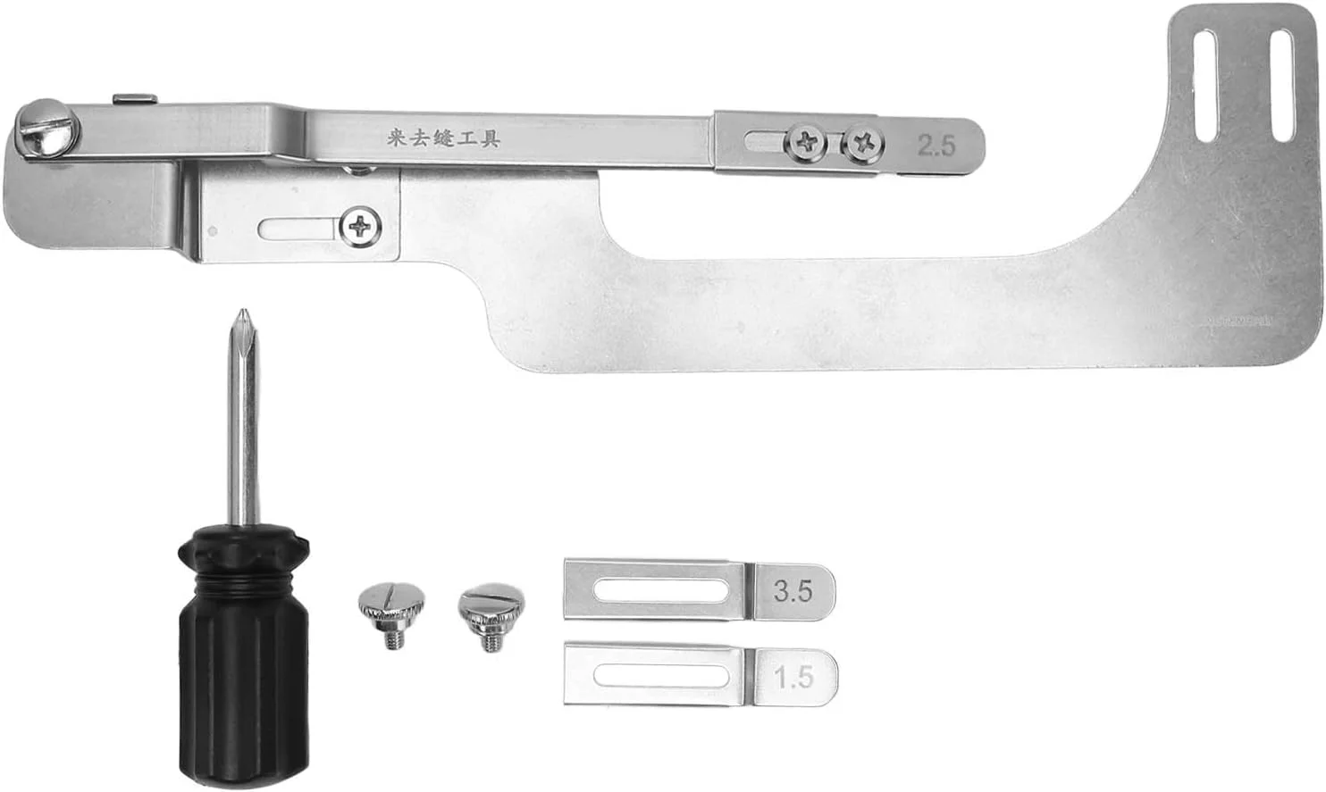 راهنمای درز برای چرخ خیاطی، صفحه تعویضی برای راهنمای لحاف دوزی از جنس استیل ضد زنگ، قوی و بادوام