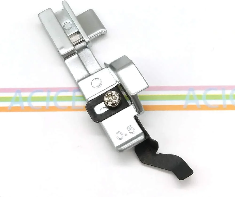 قطعات یدکی چرخ خیاطی ACICE شماره 77022 پایه پس دوزی سردوز 0.5 میلی متر برای بیبی لاک، سینگر، وایکینگ، وایت