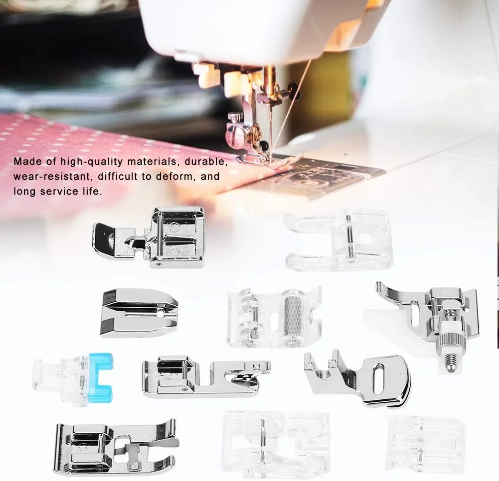 لوازم جانبی چرخ خیاطی، کیت پایه های فشاری، چند منظوره برای استفاده خانگی چرخ خیاطی