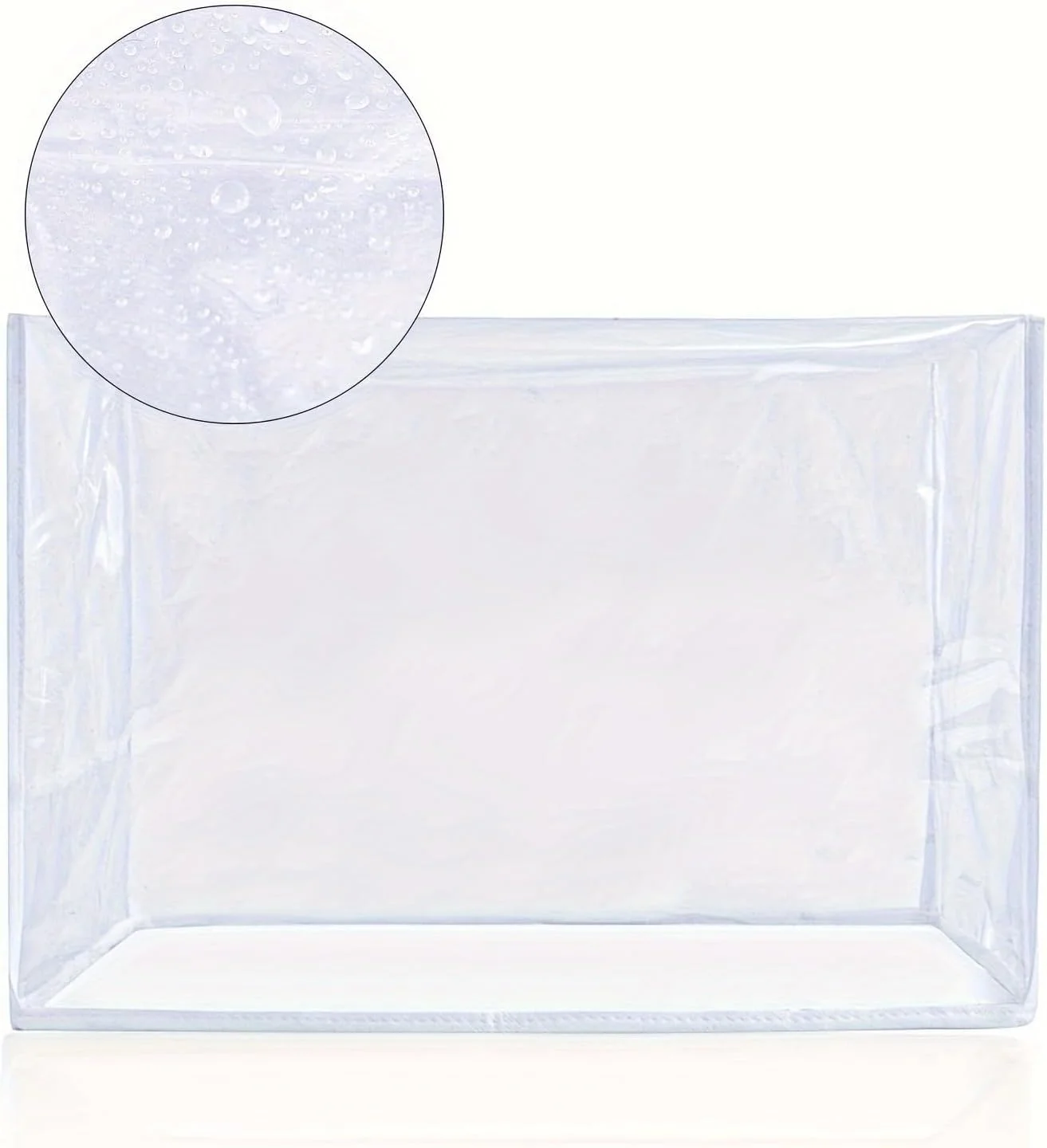 روکش چرخ خیاطی با کیف های نگهداری، روکش گرد و غبار برای چرخ خیاطی، روکش شفاف چرخ خیاطی، روکش محافظ با طناب جانبی، روکش چرخ خیاطی