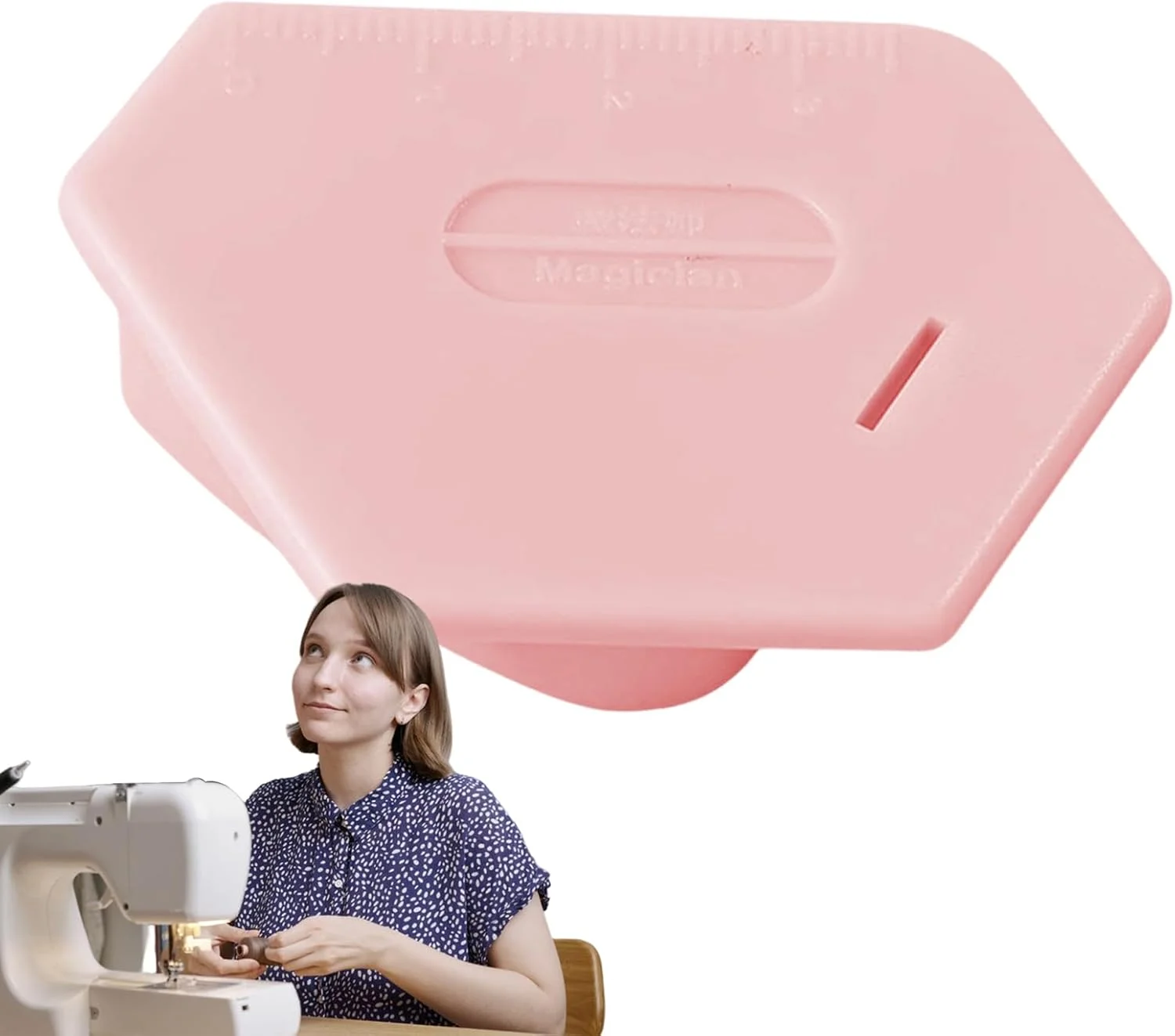 راهنمای درز مغناطیسی خیاطی - آهنرباهای راهنمای چرخ خیاطی با چسبندگی ضد لغزش | اتصالات دستگاه خط کش چند منظوره برای لحاف دوزی