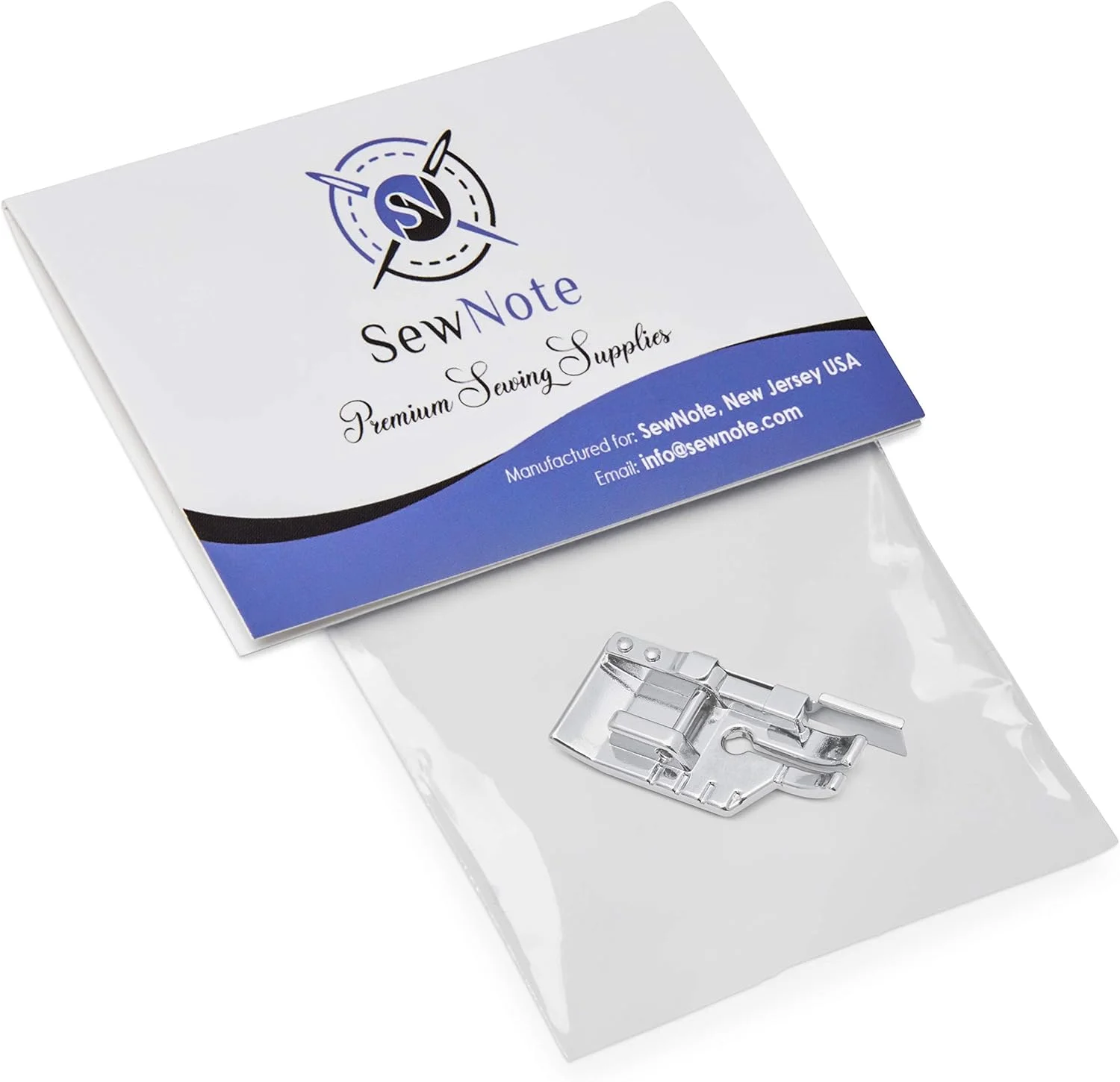 پایه دوخت 1/4 اینچی SewNote SA185 با لبه راهنما، مناسب برای چرخ خیاطی های سینگر، برادر و سایر برندها